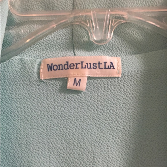 NWOT teal lightweight blazer - Picture 3 of 4